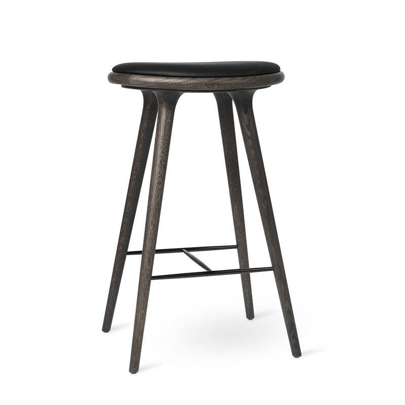 High Stool, Oak, Bar 29.1”