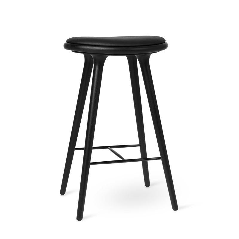 High Stool, Oak, Bar 29.1”