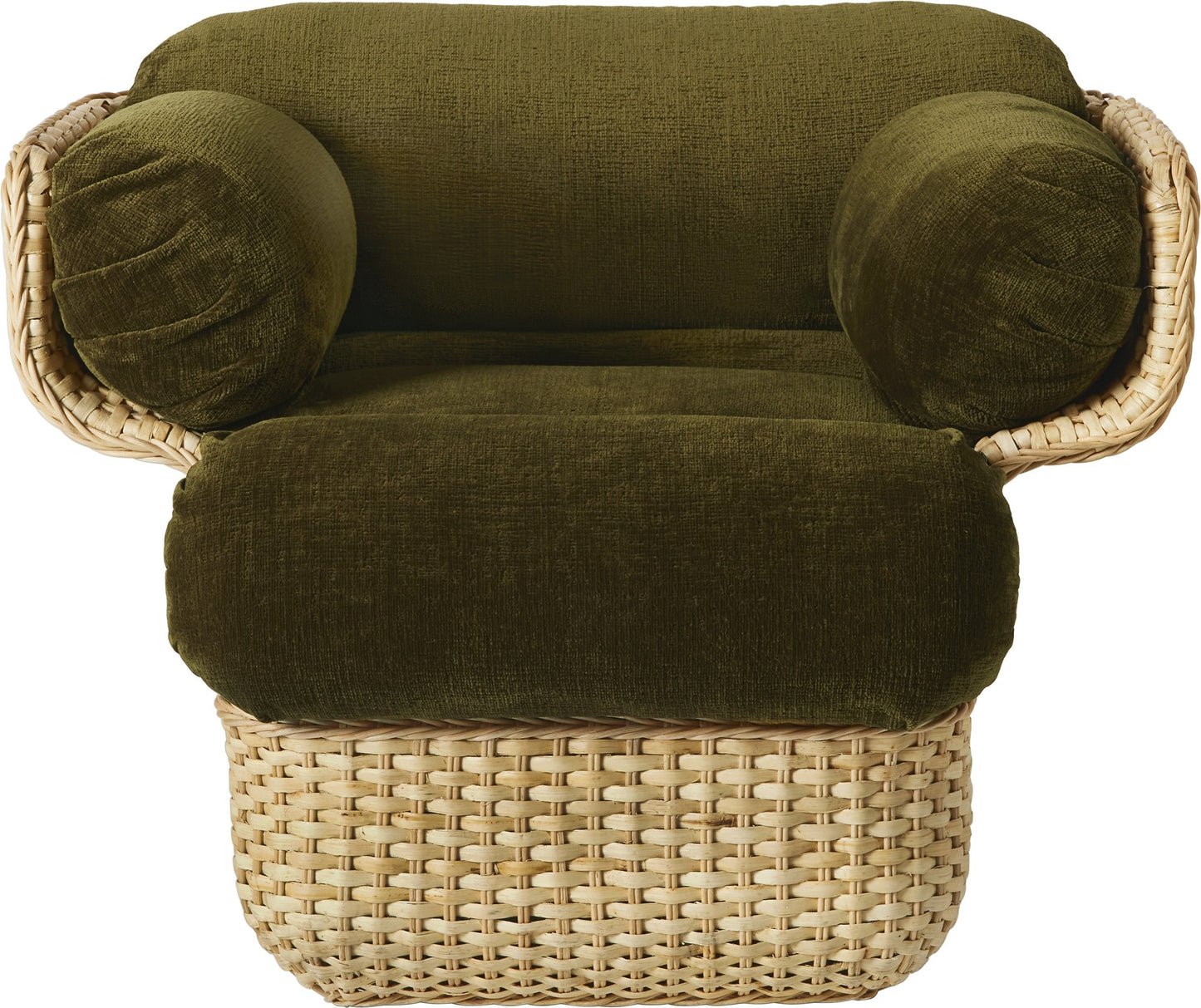 Basket Lounge Chair - Fully Upholstered