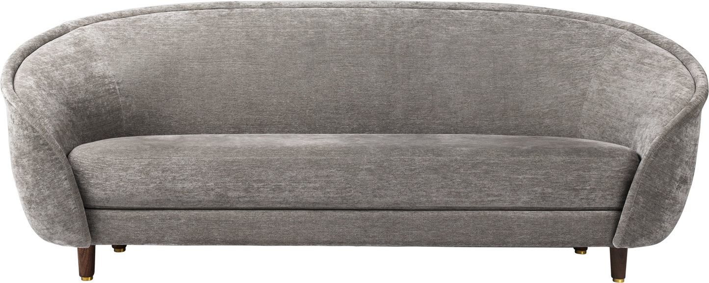 Revers Sofa - Fully Upholstered, 215x100, Wood base