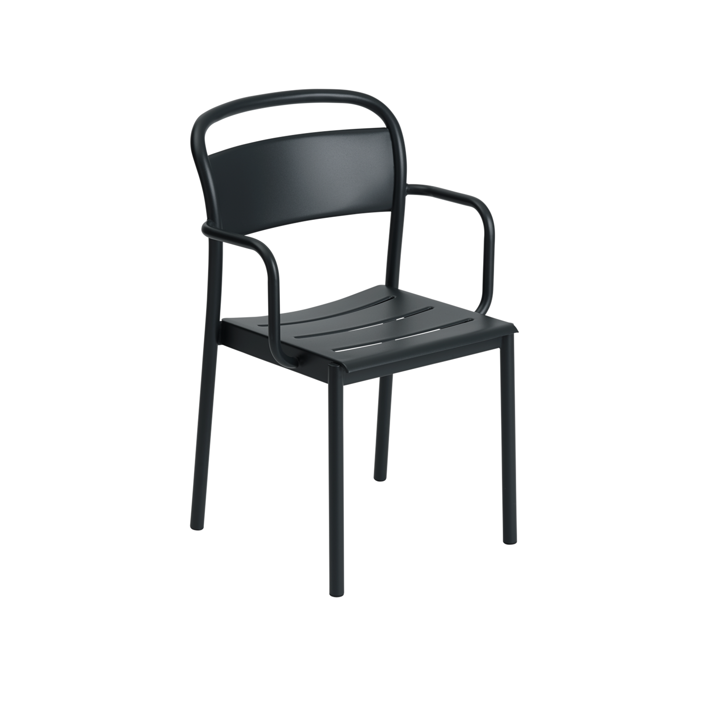 Linear Steel Arm Chair