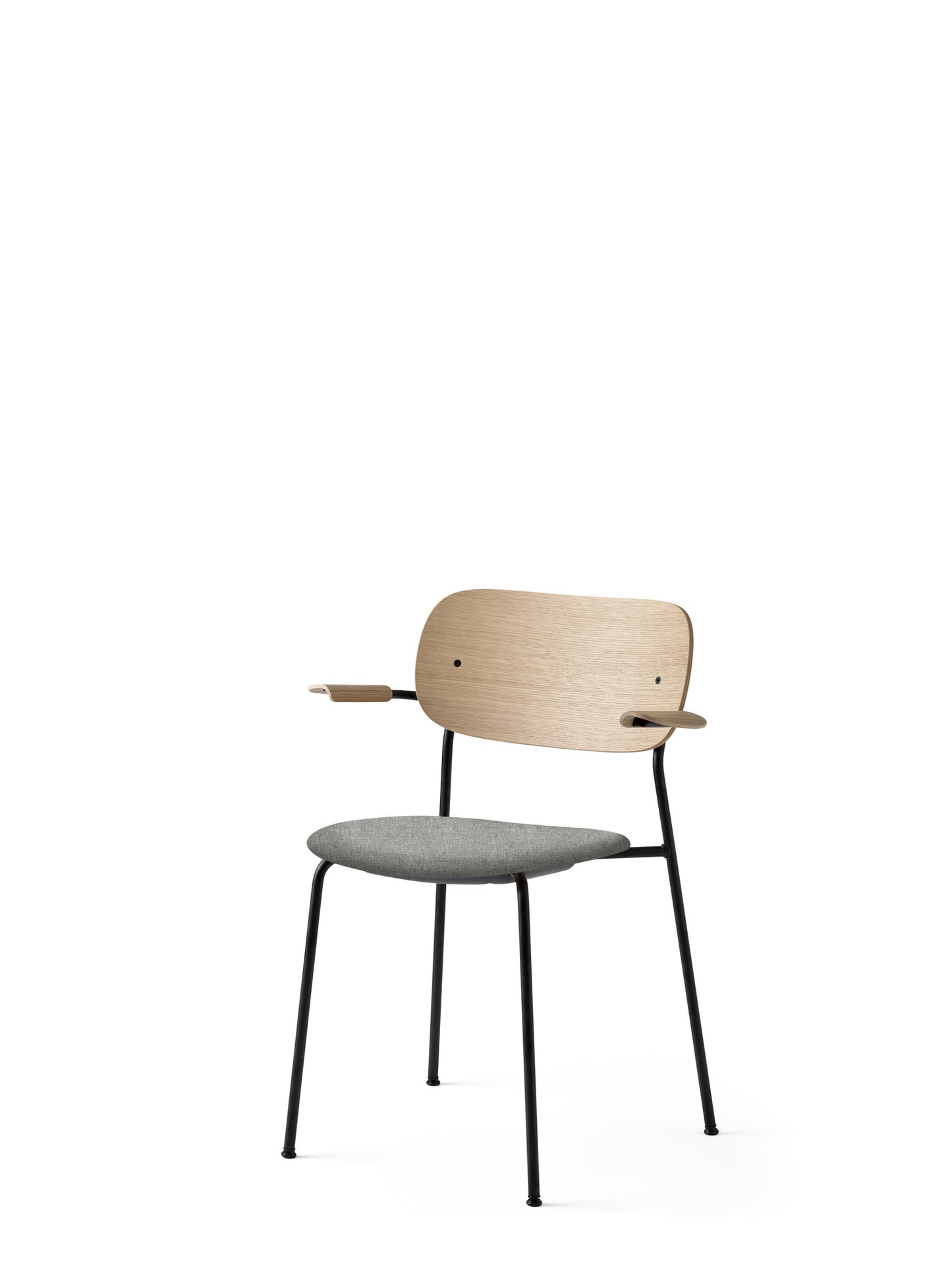 Co Chair, Dining Height with Arms, Upholstered Seat