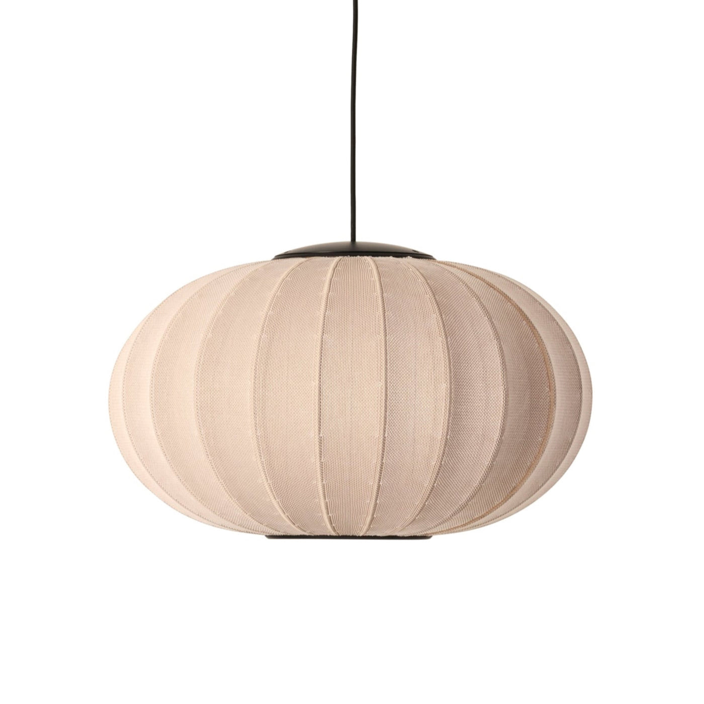Knit-Wit Oval Pendant Lamp LED, Ø 57cm