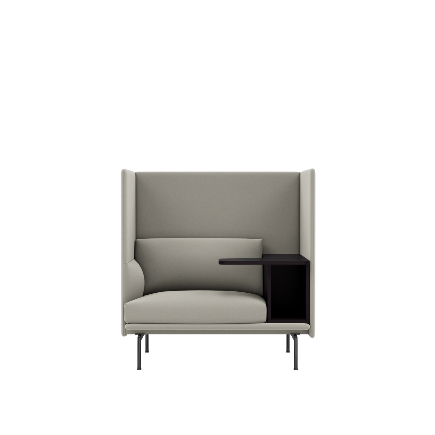 Outline Highback Work Chair, Right