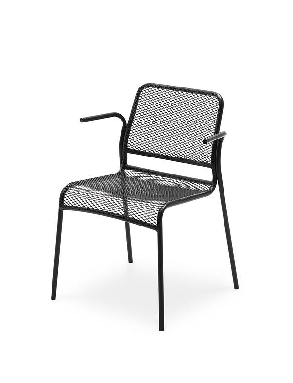Mira Armchair, Stackable-disc