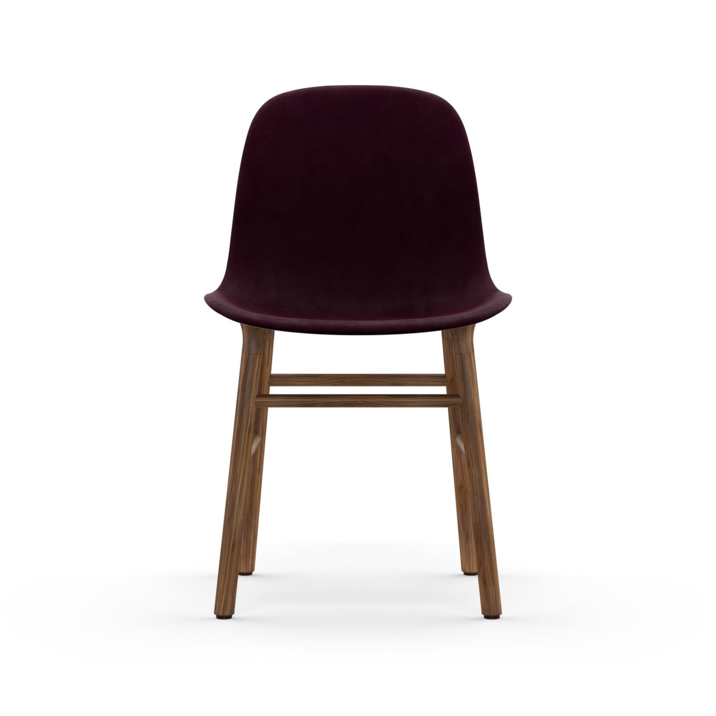 Form Chair Full Upholstery Walnut