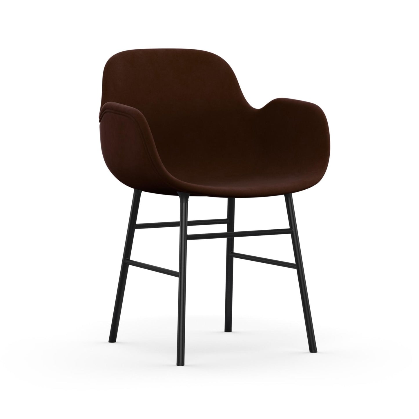 Form Armchair Full Upholstery Steel