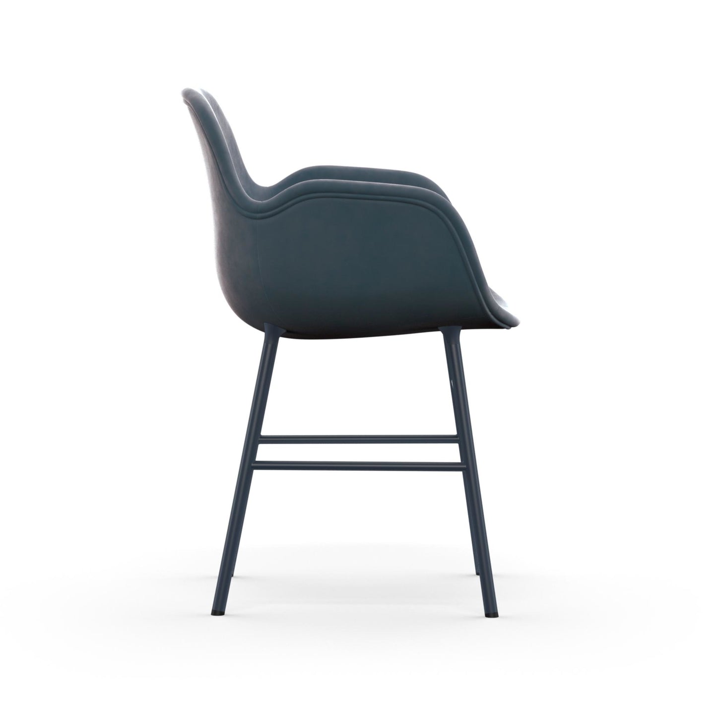 Form Armchair Full Upholstery Steel