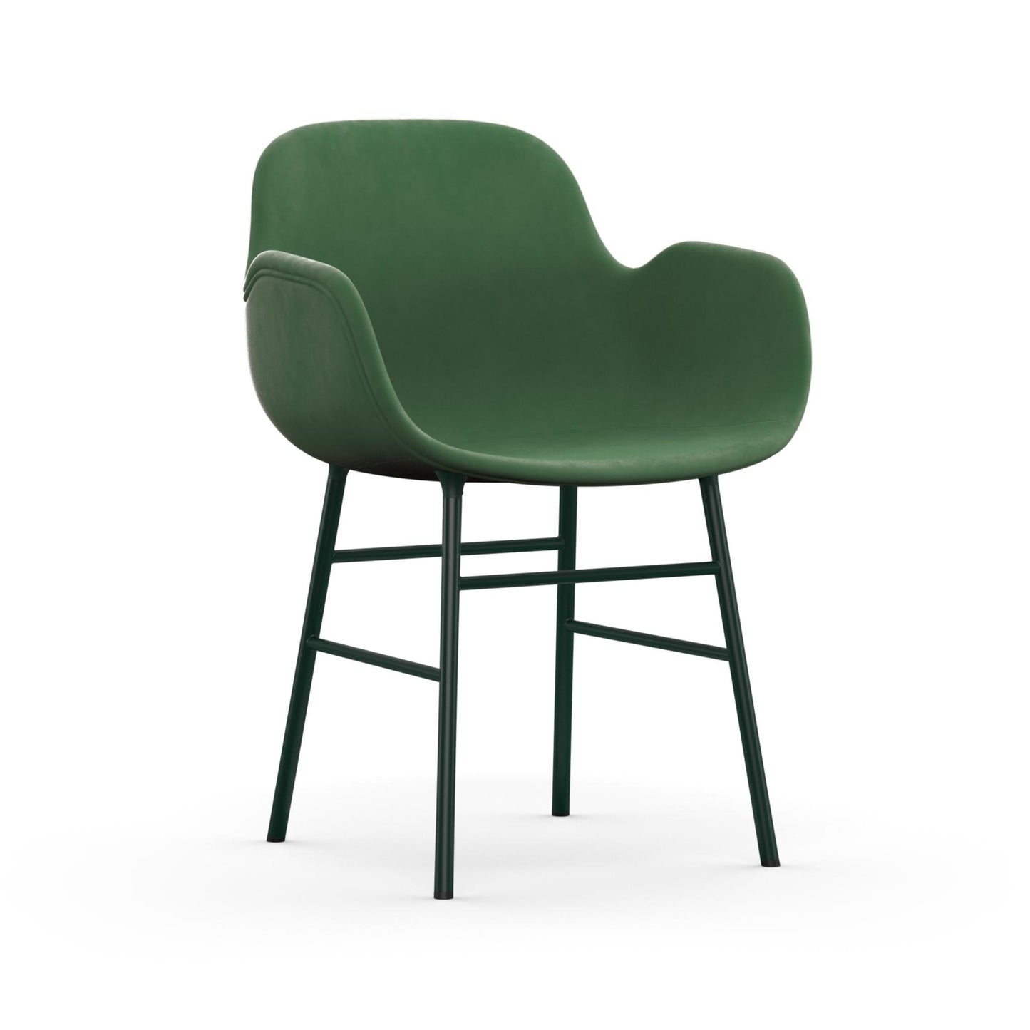 Form Armchair Full Upholstery Steel