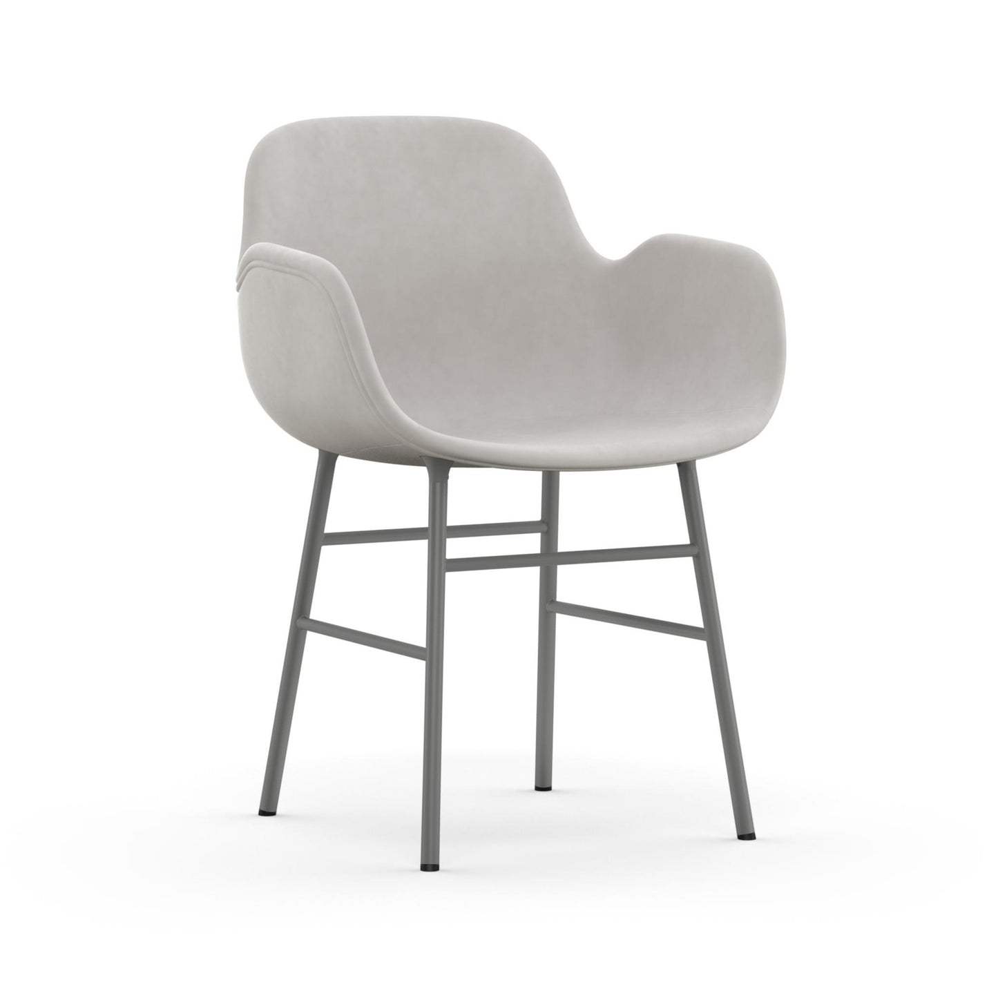 Form Armchair Full Upholstery Steel