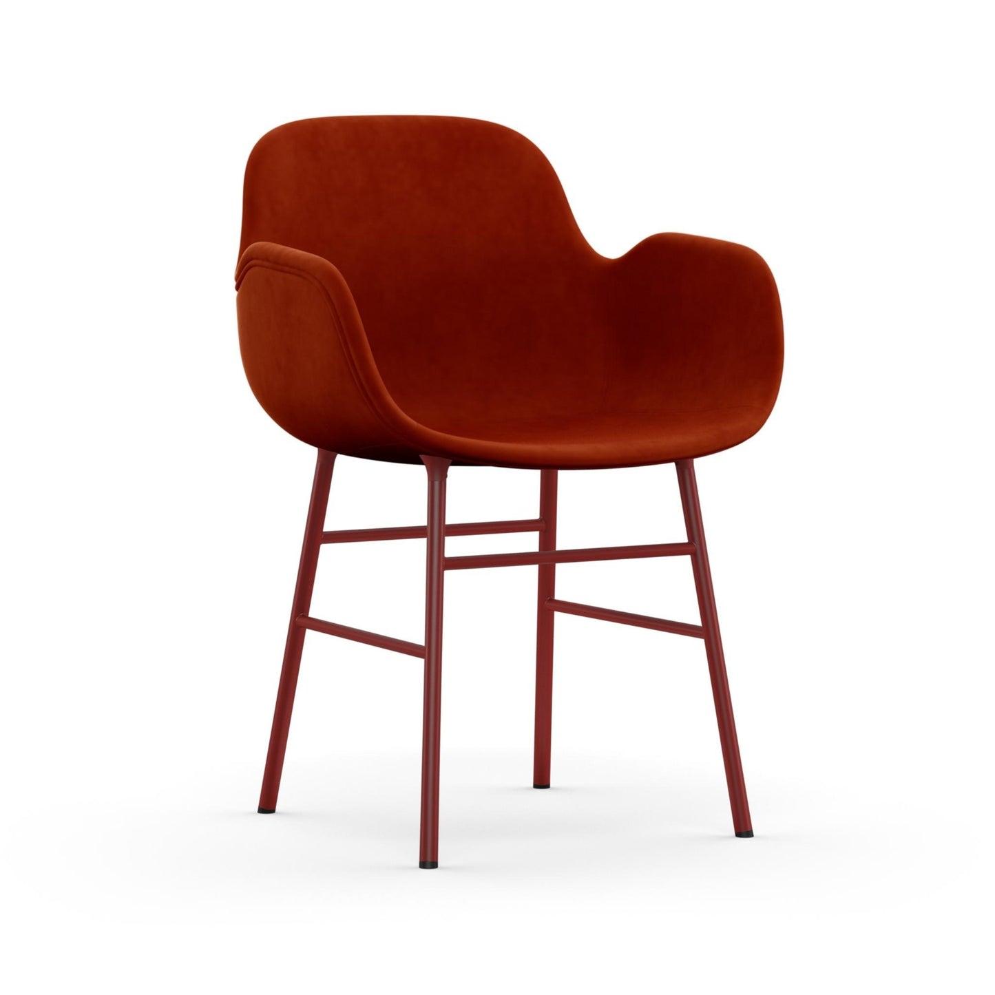 Form Armchair Full Upholstery Steel