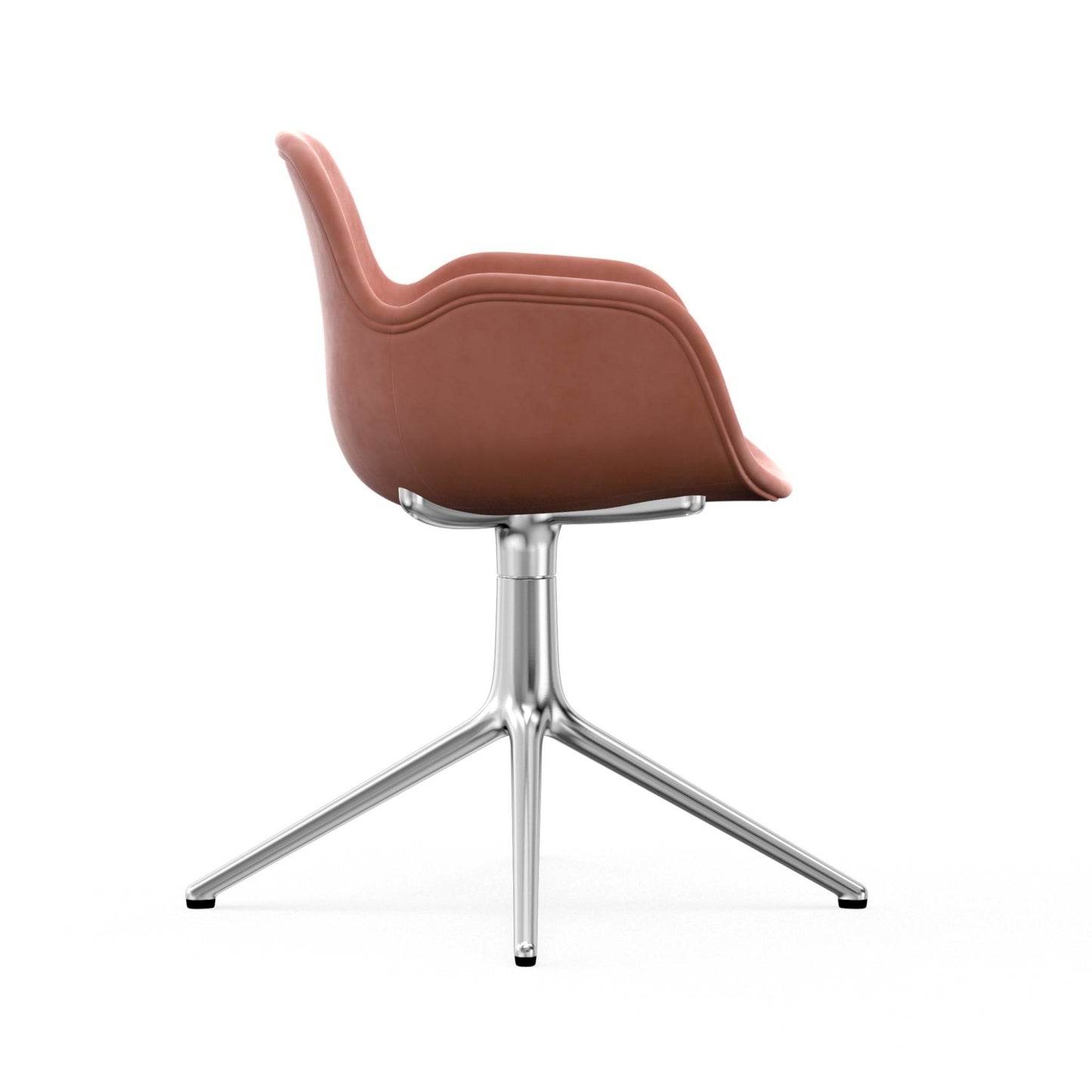Form Armchair Swivel 4L Full Uph. Alu
