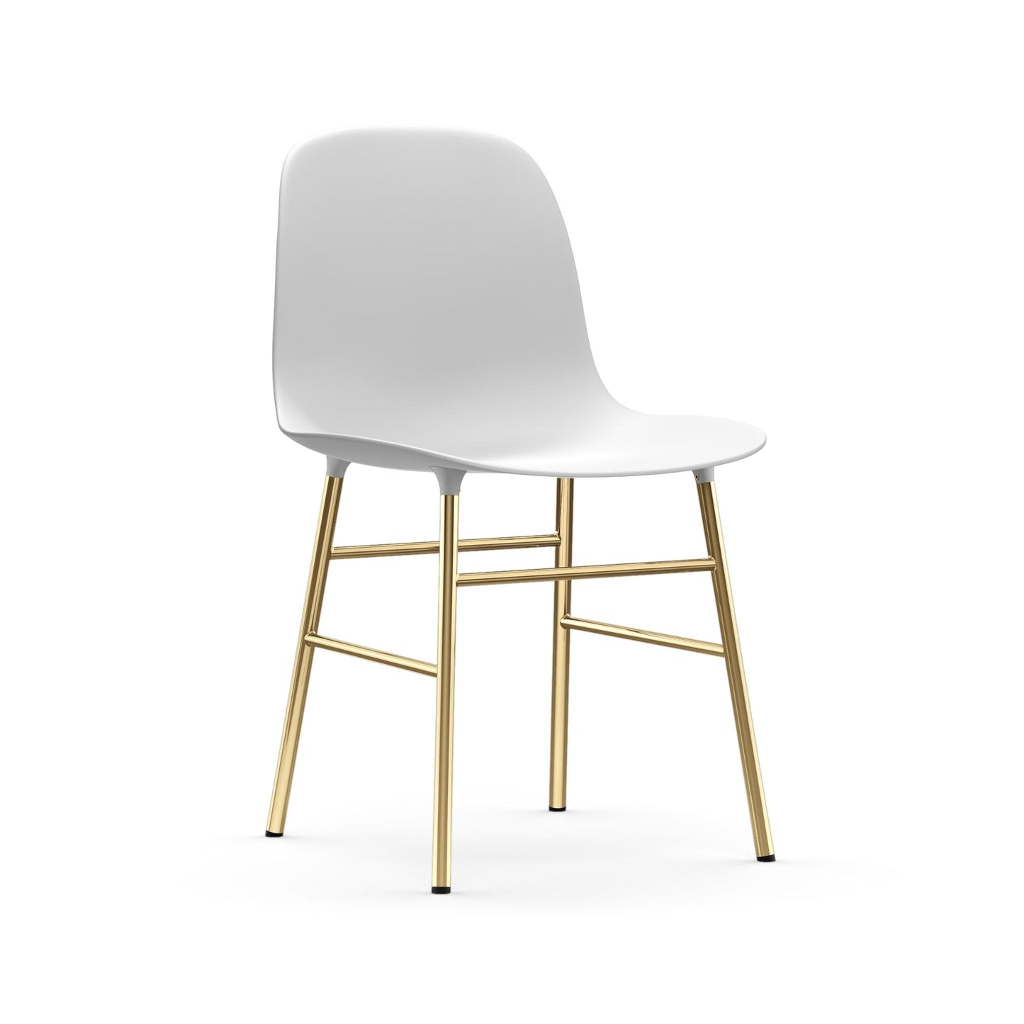 Form Chair Brass
