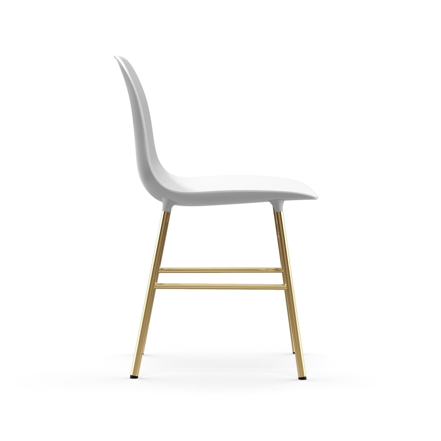 Form Chair Brass