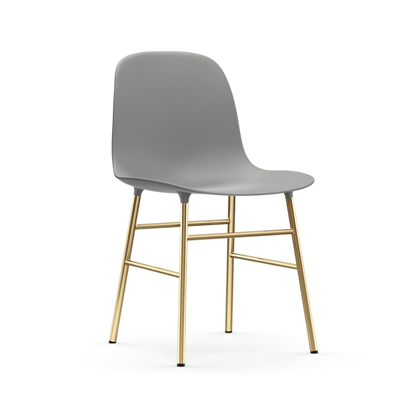 Form Chair Brass