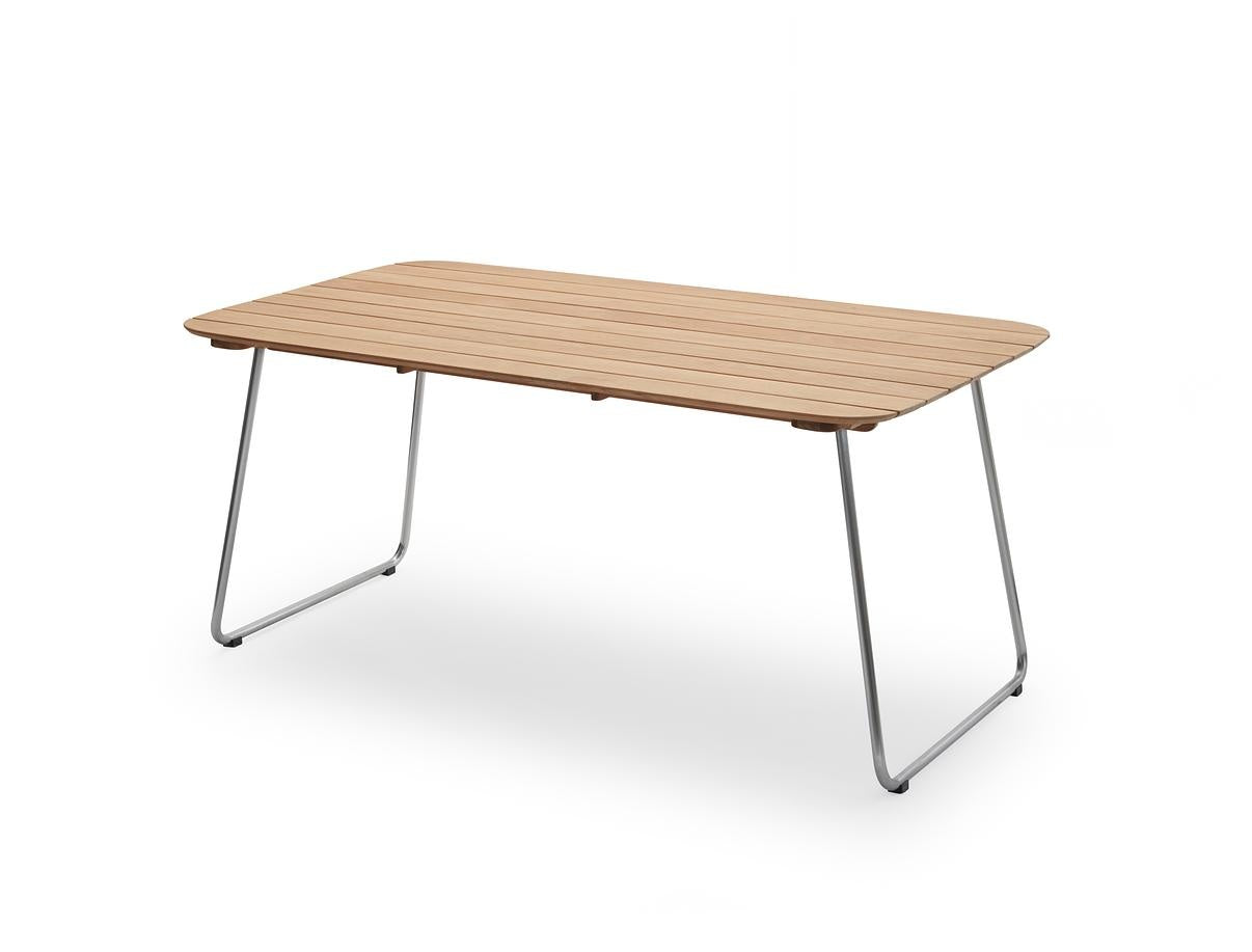 Lilium Table 160 Teak|Stainless Steel