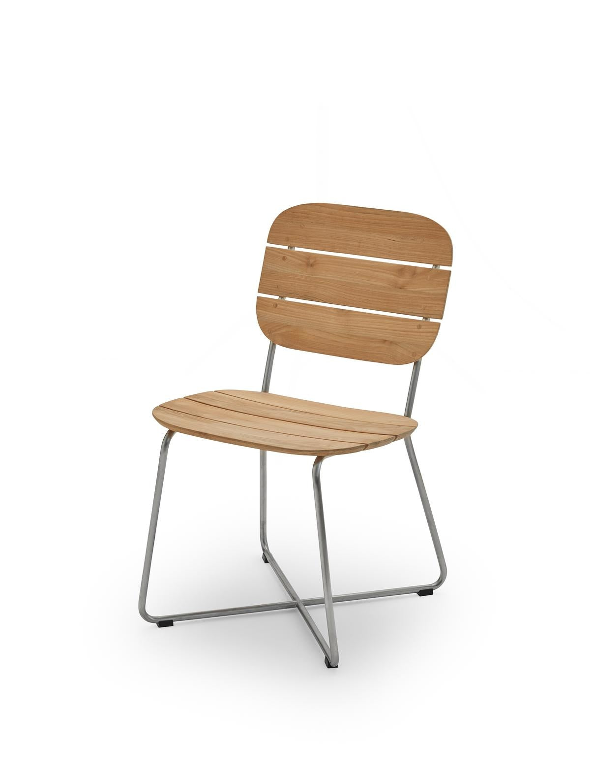 Lilium Chair, Teak|Stainless Steel