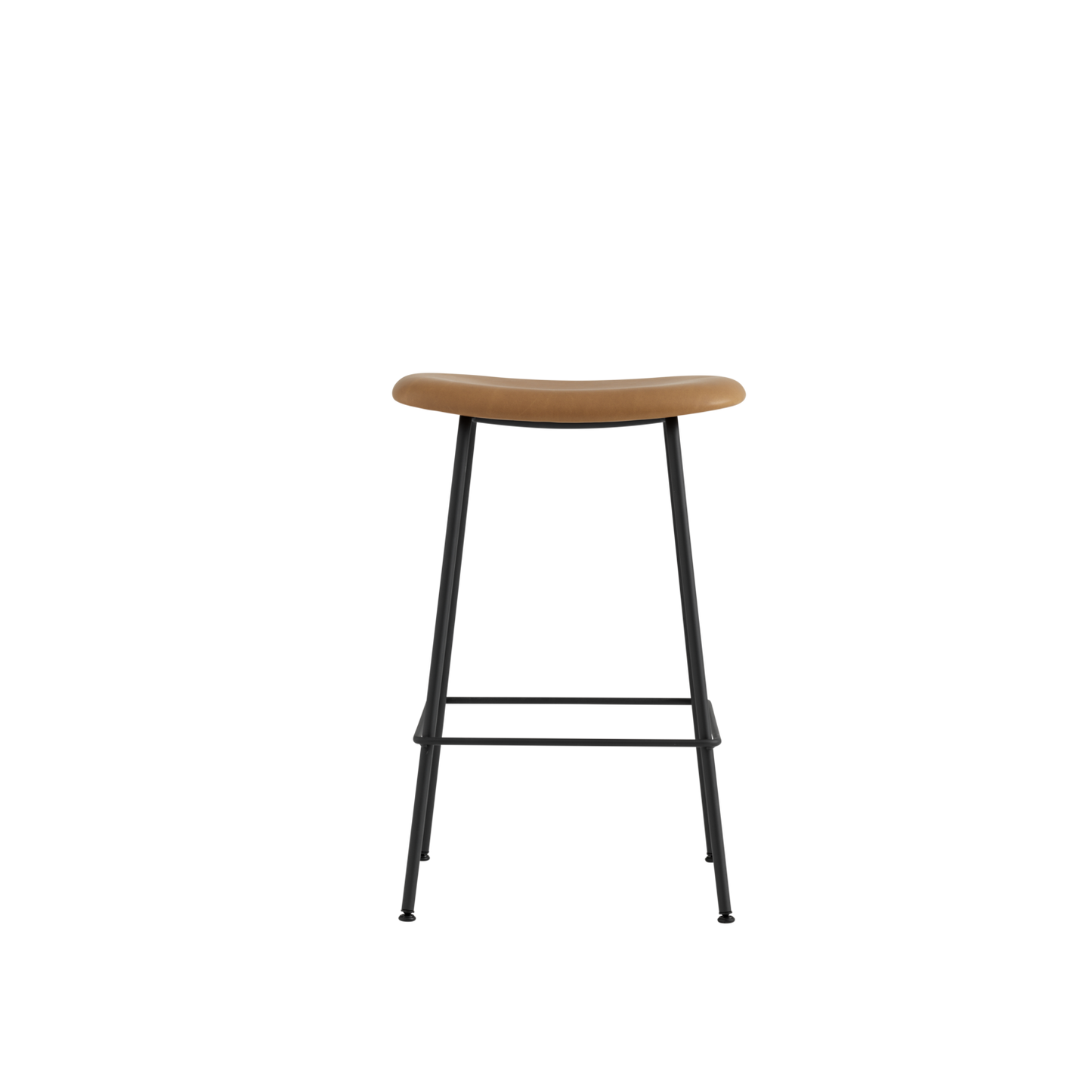 FIBER COUNTER STOOL / TUBE BASE H: 65 CM / 25.6"