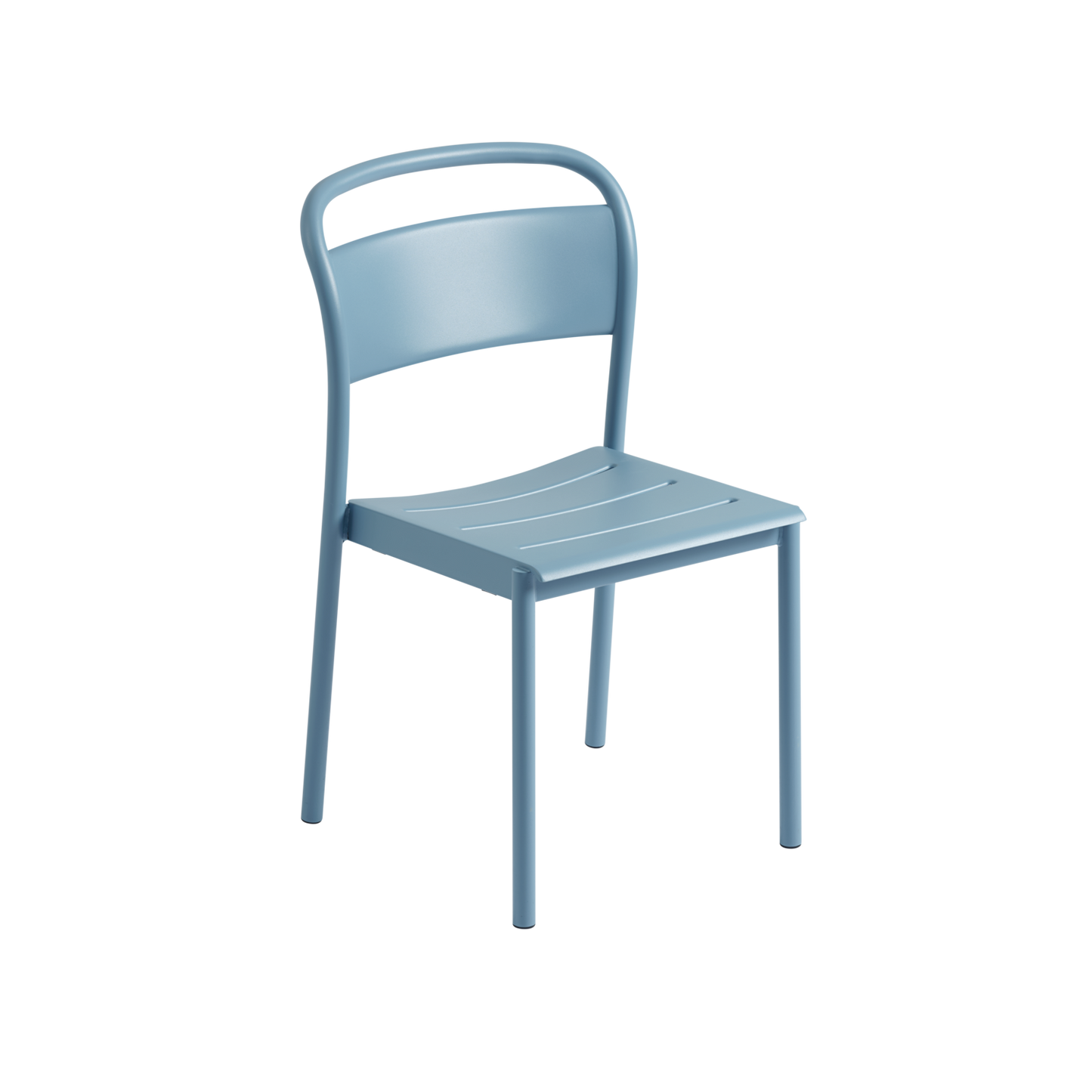 Linear Steel Side Chair