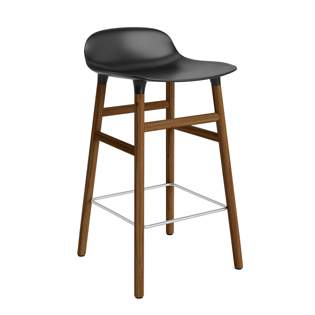 Form Barstool 65 cm Walnut