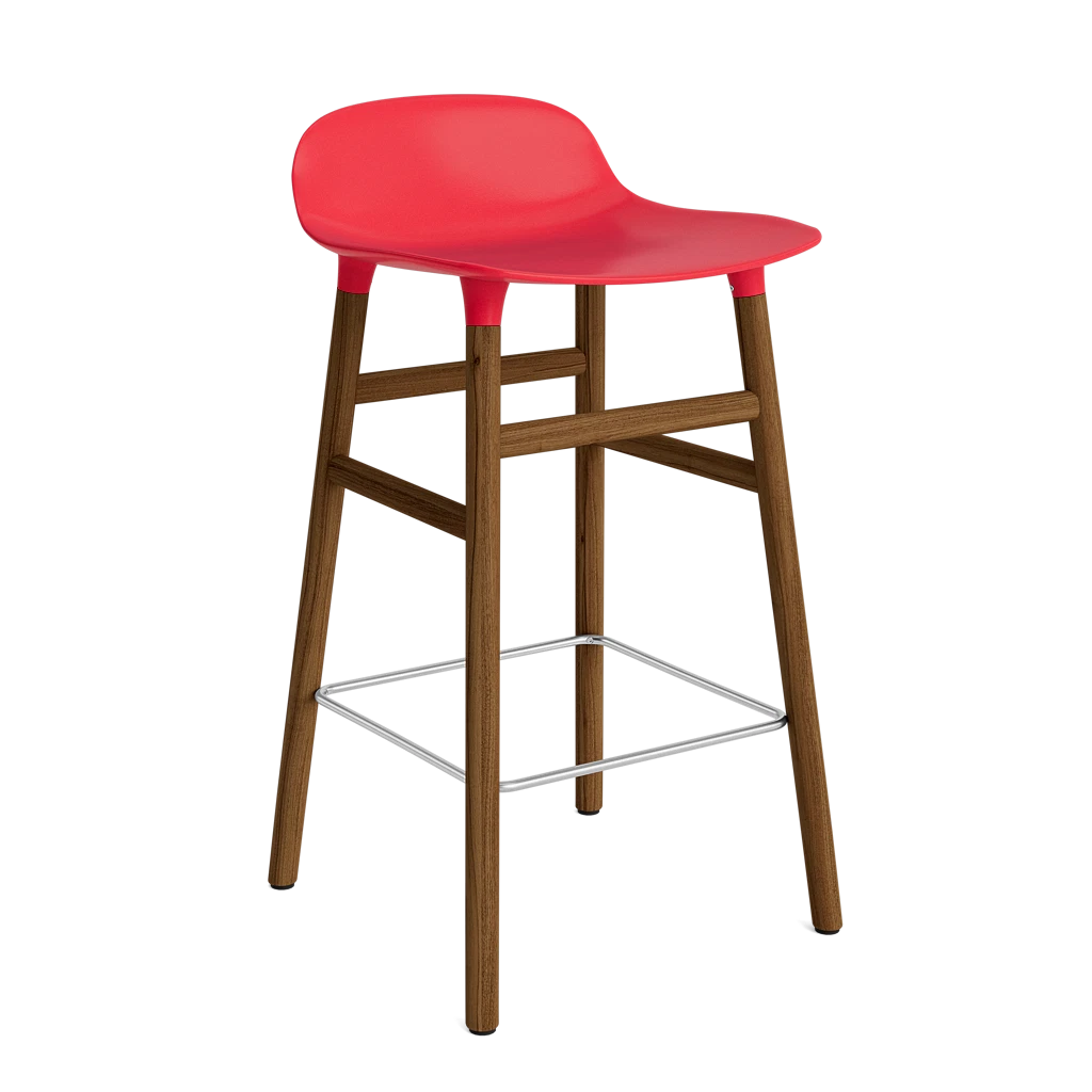Form Barstool 65 cm Walnut