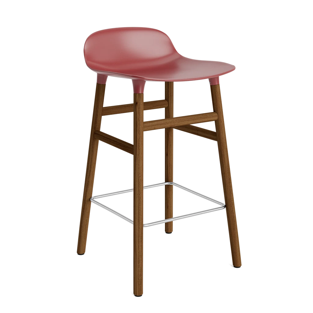 Form Barstool 65 cm Walnut