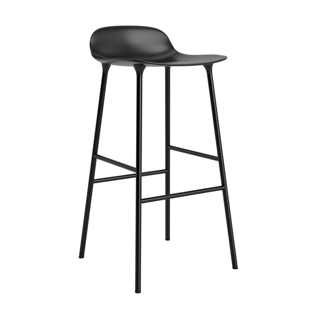Form Barstool 75 cm Steel