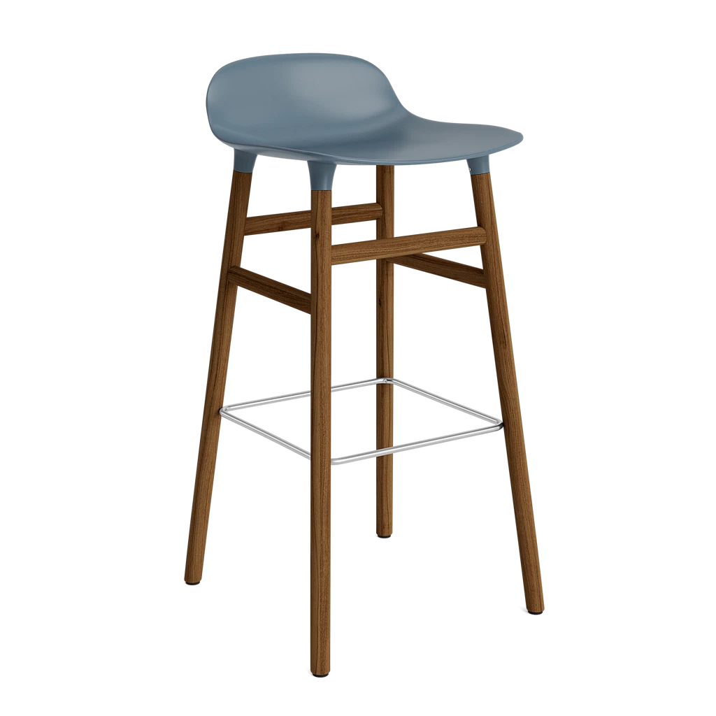 Form Barstool 75 cm Walnut