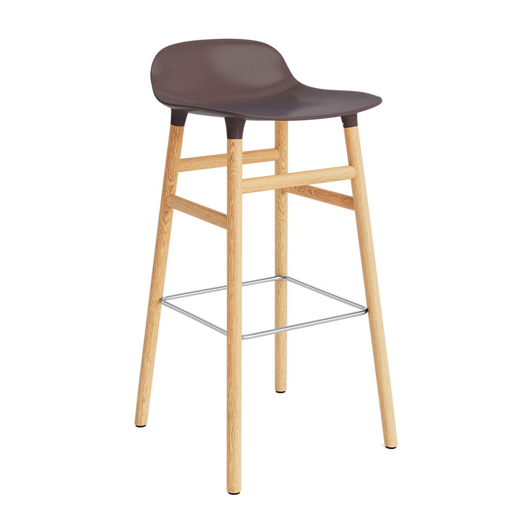 Form Barstool 75 cm Oak