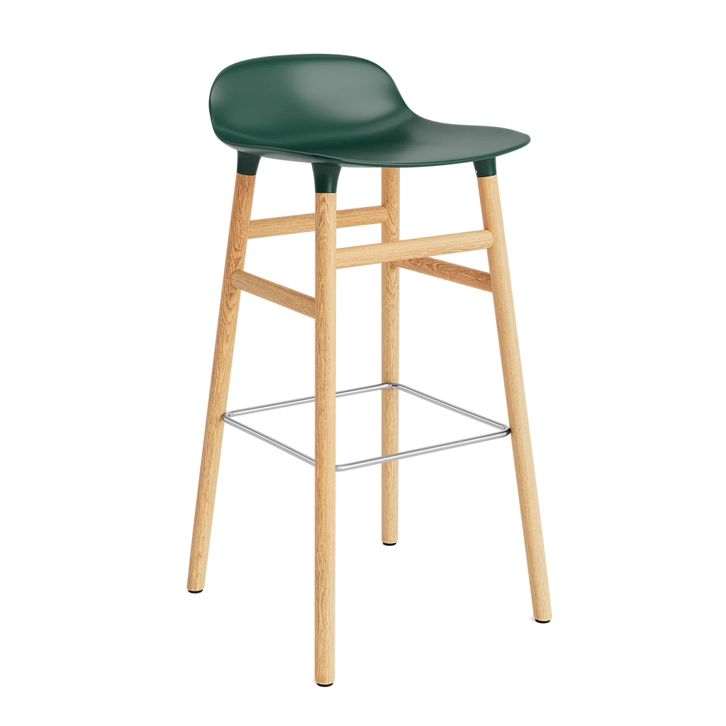 Form Barstool 75 cm Oak