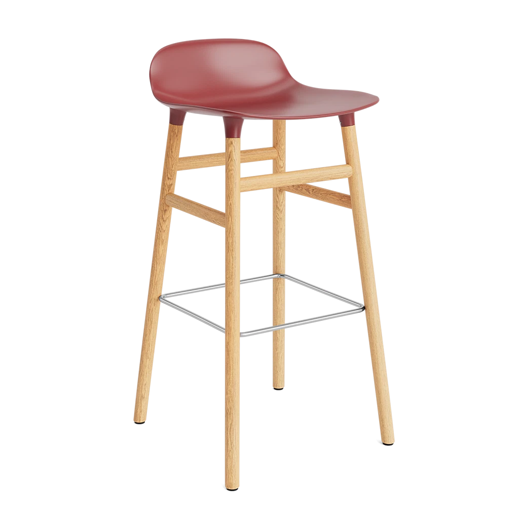 Form Barstool 75 cm Oak
