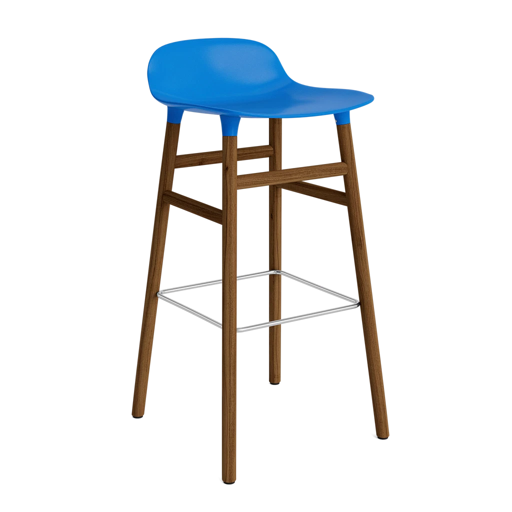 Form Barstool 75 cm Walnut