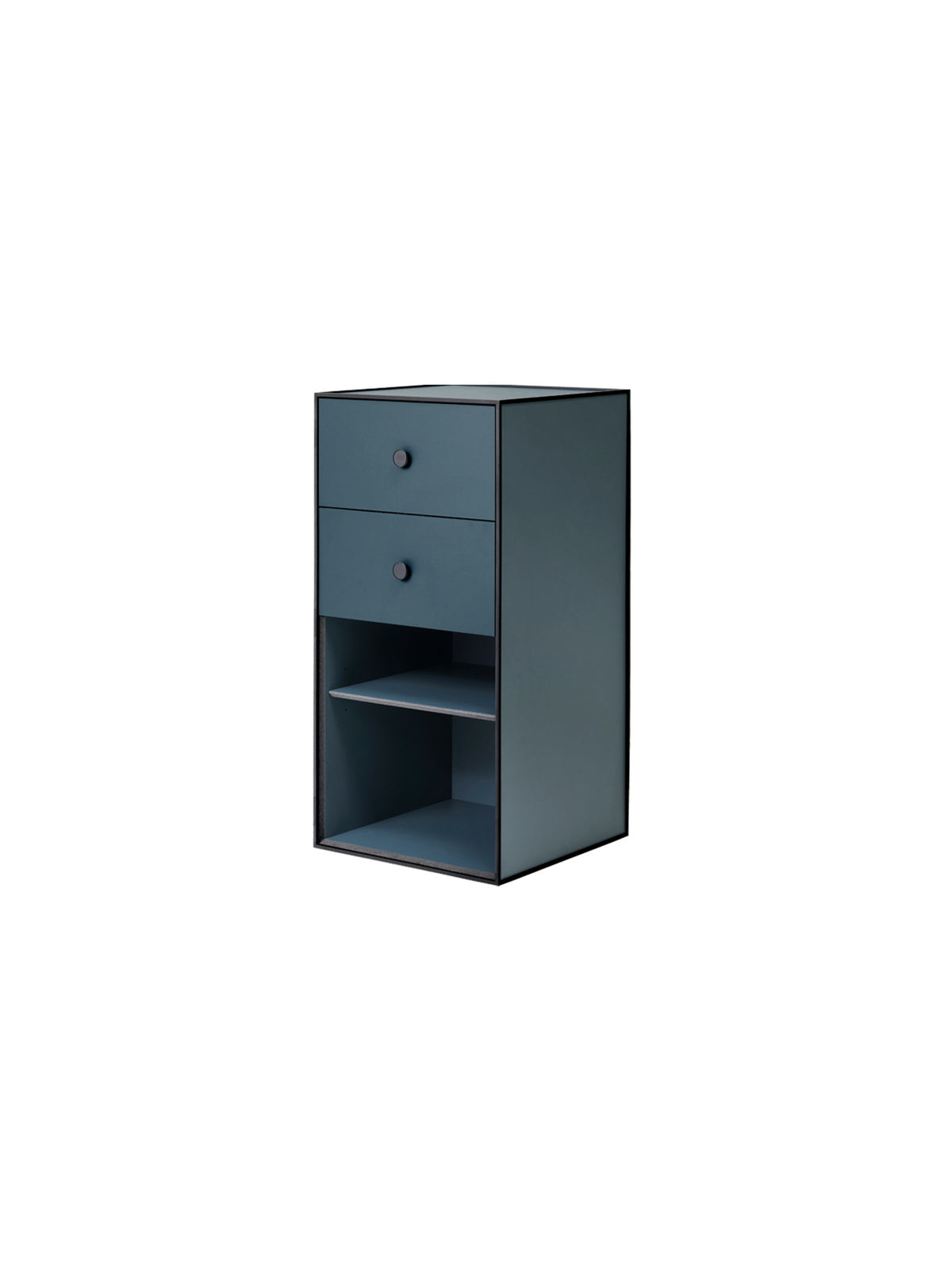 Tall Frame, With Shelves/Drawers