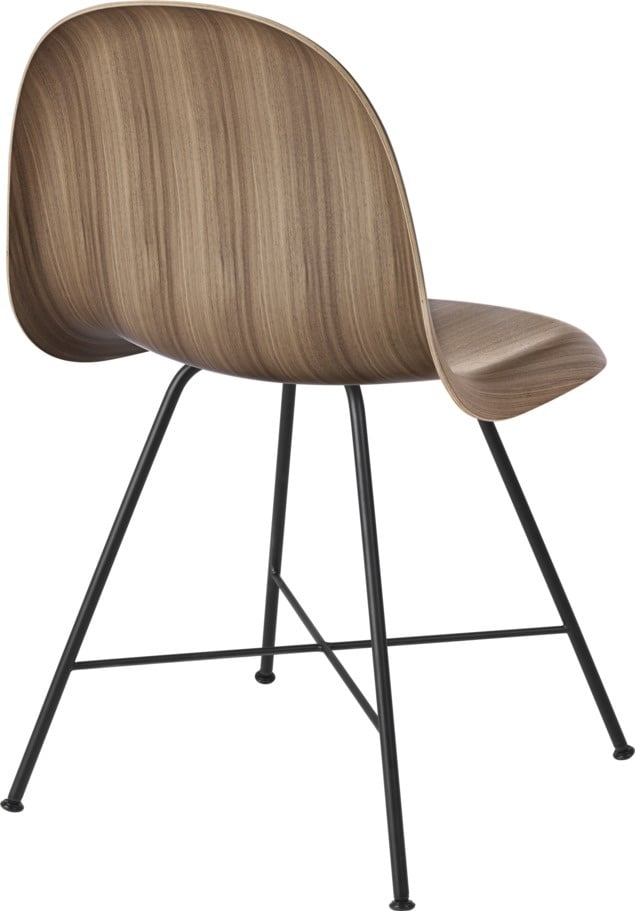 3D Dining Chair - Un-Upholstered, Center base - DISC