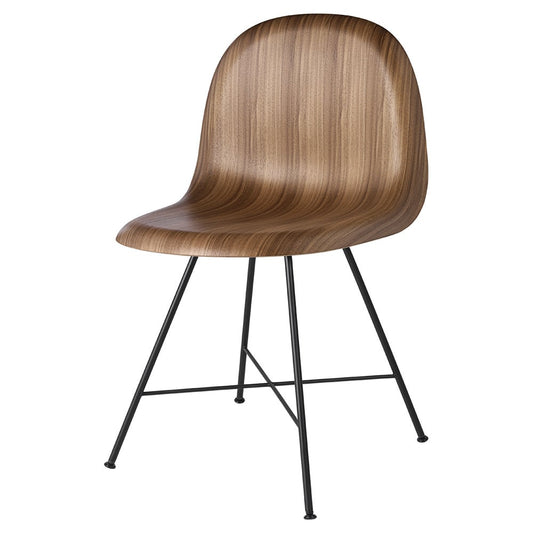 3D Dining Chair - Un-Upholstered, Center base - DISC