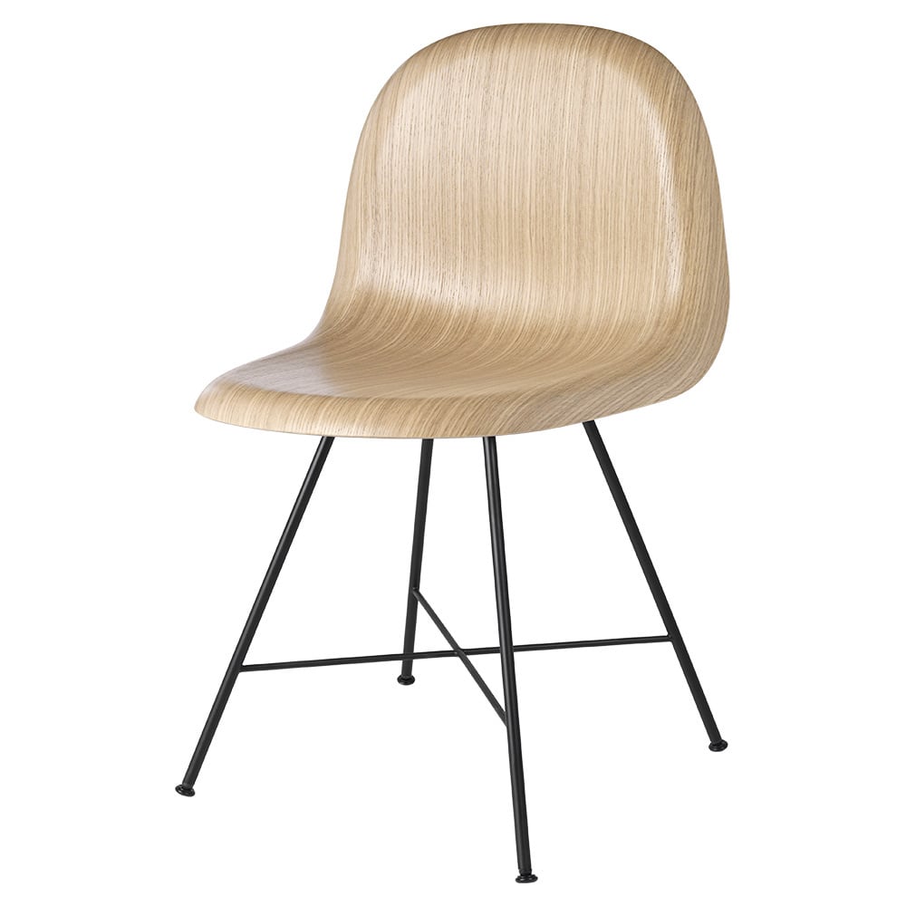 3D Dining Chair - Un-Upholstered, Center base - DISC