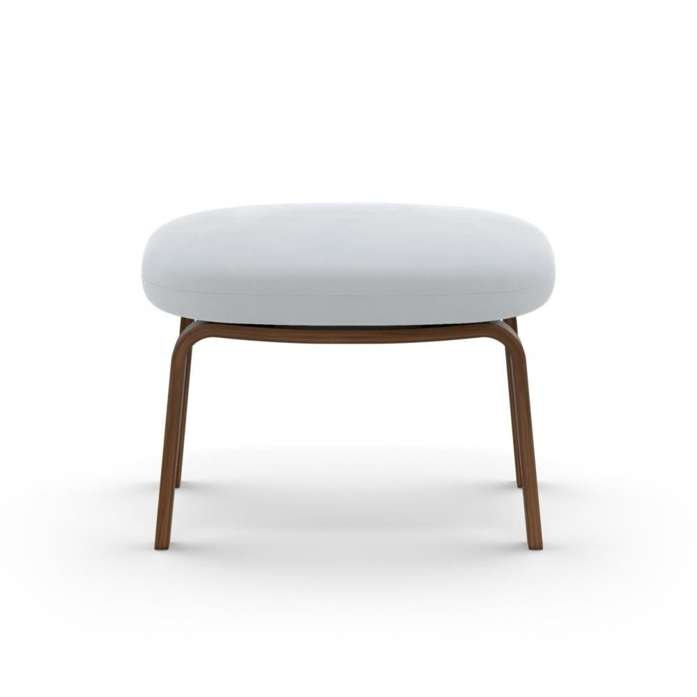 Era Footstool Walnut