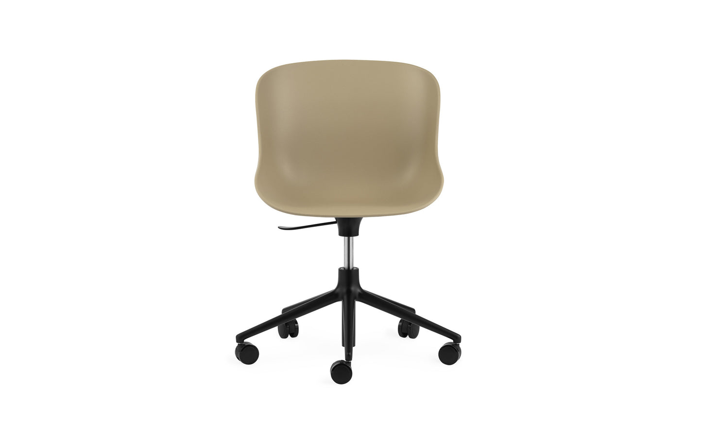 Hyg Chair Swivel 5W Gaslift Black Alu
