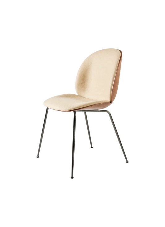 Beetle Dining Chair, 3D Veneer - Front Upholstered