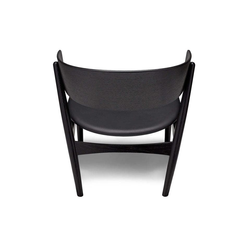 Sibast No. 7 Lounge Chair - Wooden Backrest/Upholstered Seat
