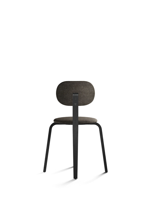 Afteroom Plus, Wooden Base Dining Chair, Upholstered