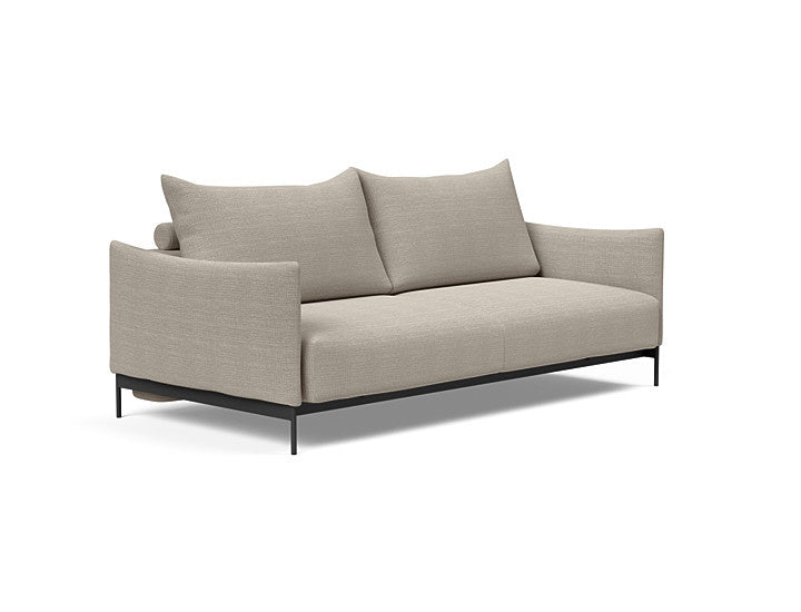 Malloy Sofa, Black Steel
