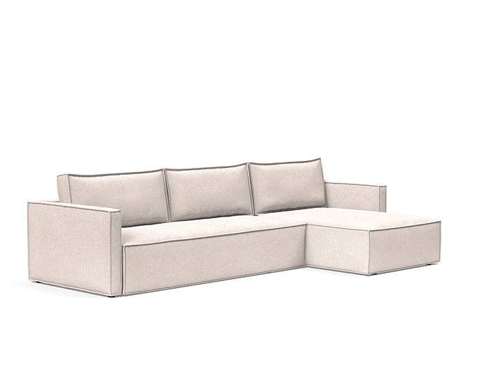Newilla Sofa with Lounger, Slim Arm