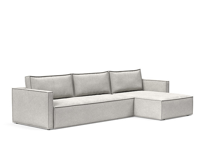 Newilla Sofa with Lounger, Slim Arm