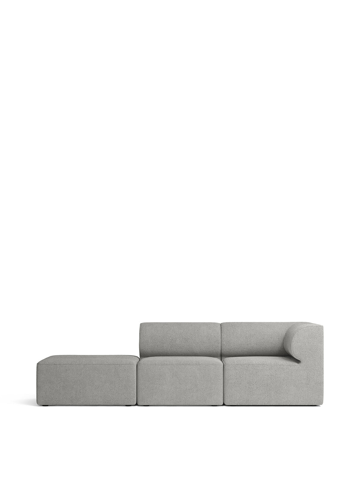 Eave 3-Seater, Corner-Right w/Pouf