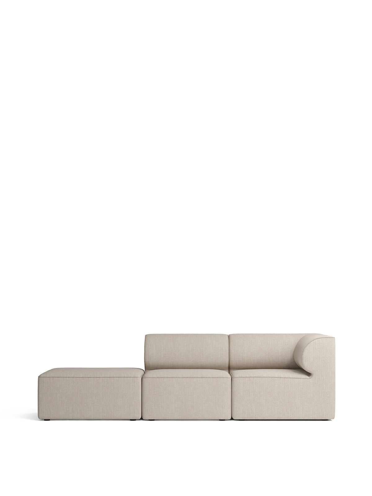 Eave 3-Seater, Corner-Right w/Pouf