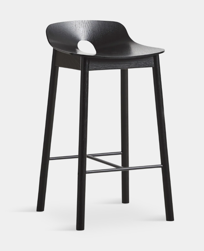 Mono counter chair - Black