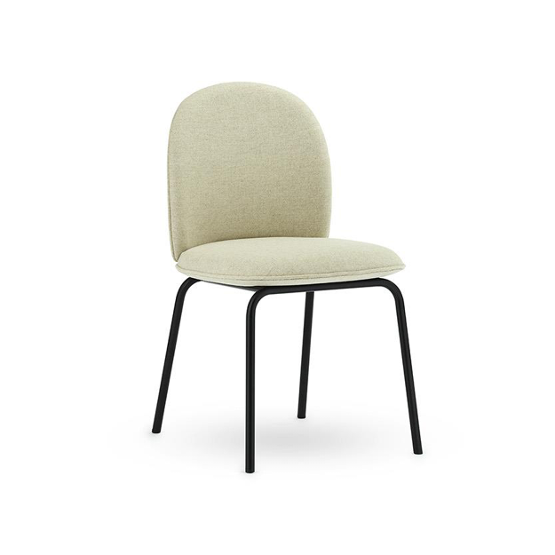 Ace Chair Full Upholstery Black Steel