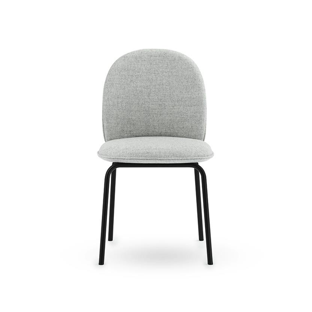 Ace Chair Full Upholstery Black Steel