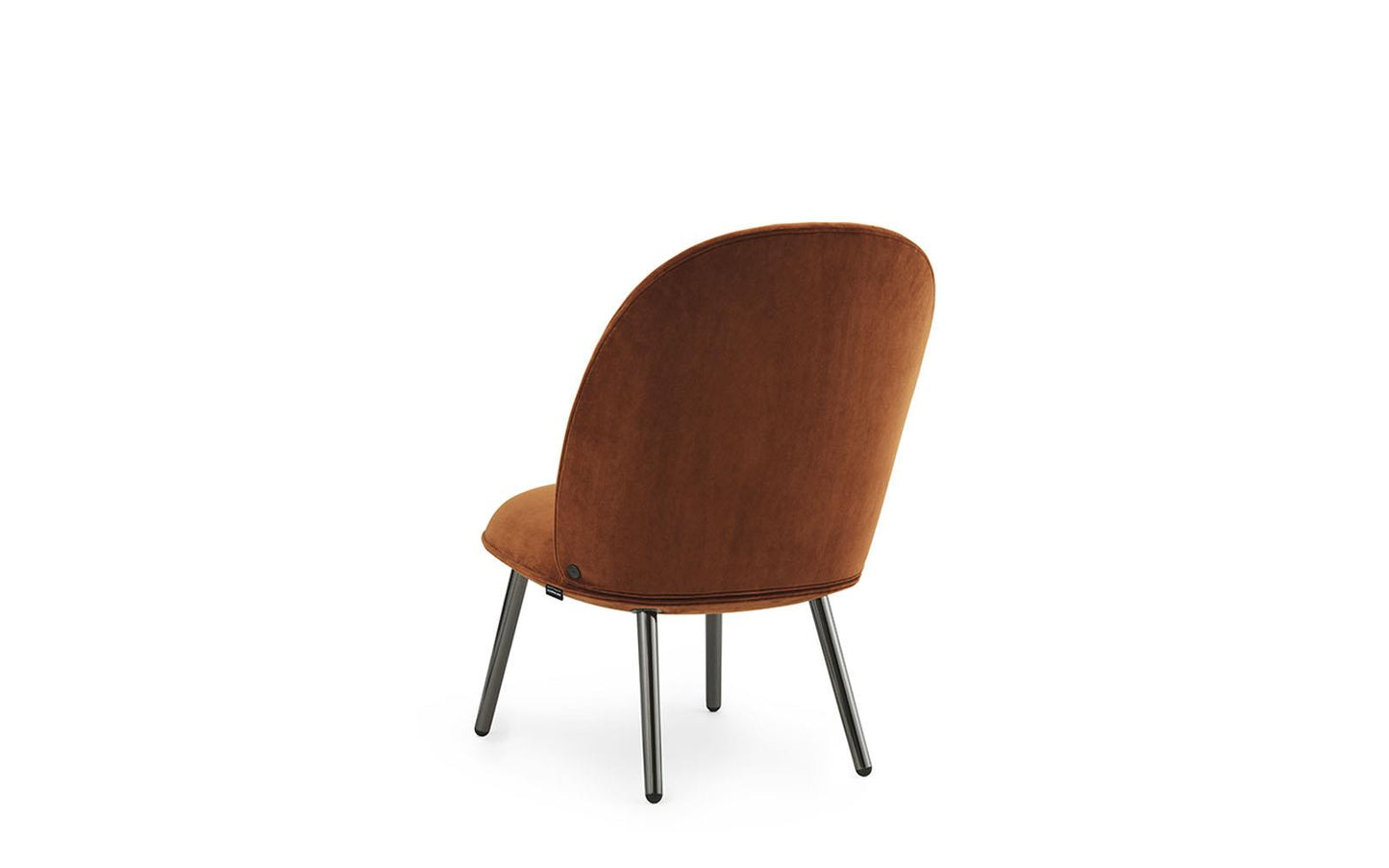 Ace Lounge Chair Black Metallic